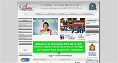 Desktop Screenshot of cafusppidap.it